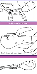 The Bead Buddy 1 Step Crimper One Squeeze Crimp Tool