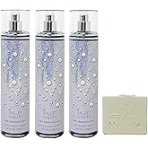 Bath & Body Works Ballet Nights 3 Fine Fragrance Mists with a Natural Oats Bar Soap - Full Size