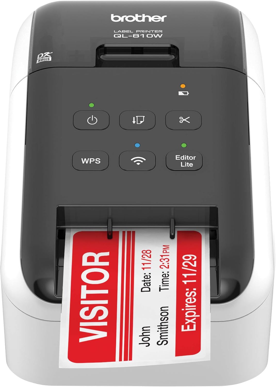 Brother QL-810W Ultra-Fast Label Printer with Wireless Networking : Office Products