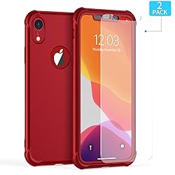 ORETECH Designed for iPhone XR Case, with[2 x