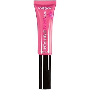 L'Oréal Paris Infallible PAINTS/LIPS, Wild Rose, 0.27 fl. oz.