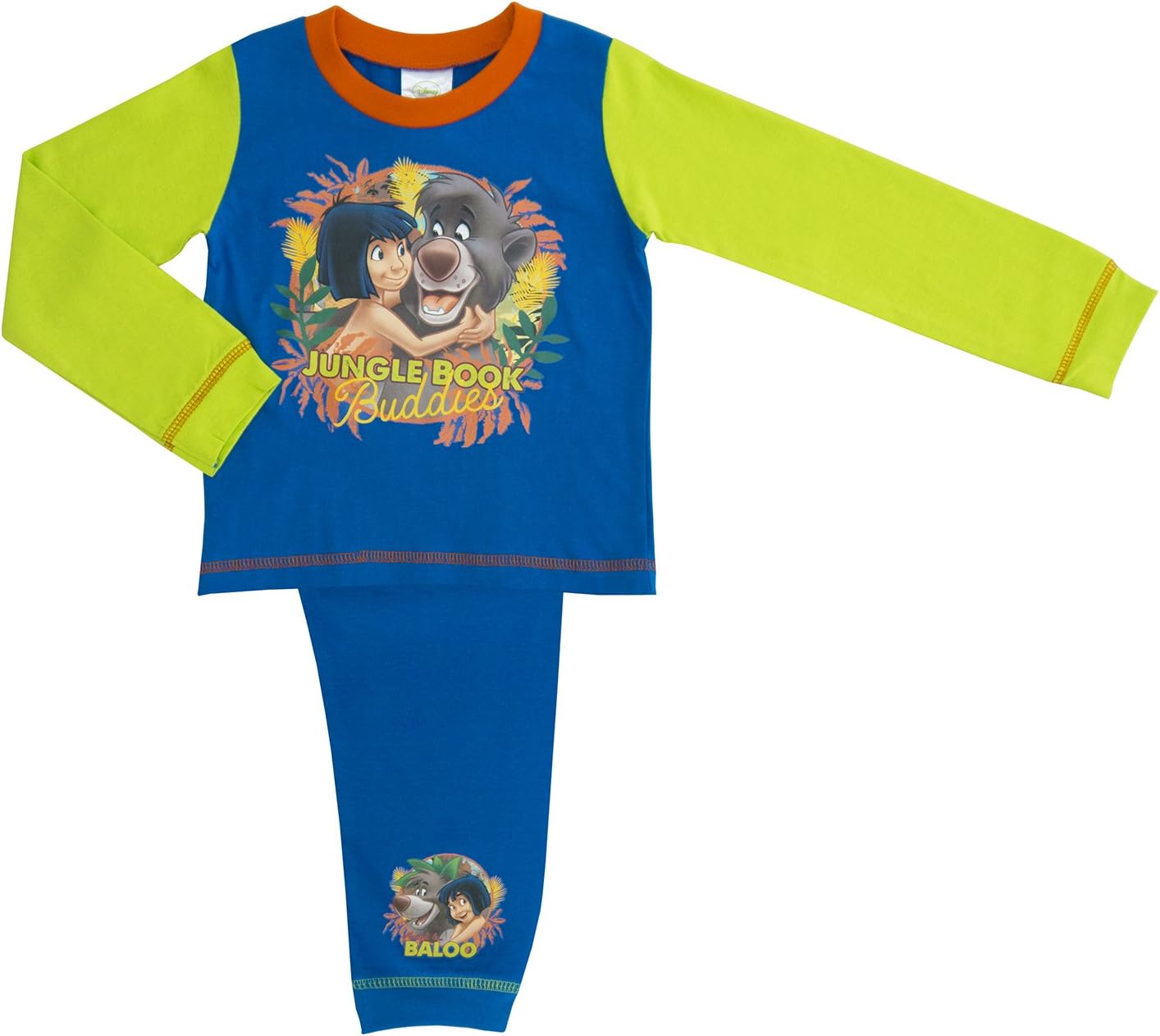 Cartoon Character Products Disney The Jungle Book 'Jungle Book Buddies' Boys PyjamaSet - 1-4 Years