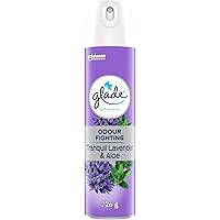 Glade Air Freshener Room Spray, Tranquil Lavender & Aloe, 226g, Fragrance Infused with Essential Oils, with 100% Natural Prop