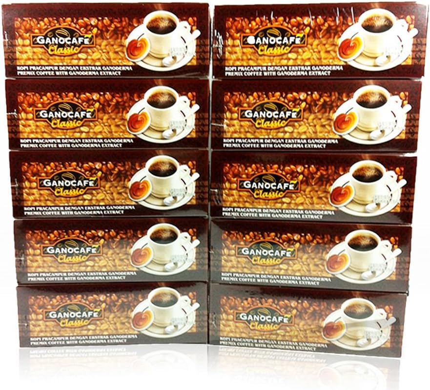 10 BOXES Gano Classic Black Coffee FREE 10 SACHETS by NewtonStore Plus FREE EXPEDITED SHIPPING 2-3 DAYS