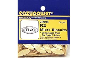EAZY POWER Eazypower 29998 R2 Mini Joiner Biscuits for Ryobi Joiner (50 Piece)