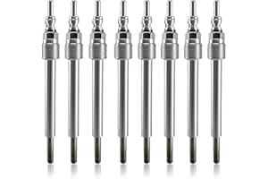 8Pcs Diesel Glow Plugs Fit for Ford F250 F350 F450 F550 Super Duty 6.4L V8 engine 2008-2010 Replace 8C3Z12A342A 8C3Z-12A690-A