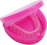 Dental Aesthetics Slim Orthodontic Dental Case Glitter Pink view 5