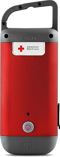 Eton American Red Cross Clipray Crank-Powered Flashlight