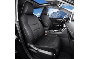 HKZ Fit Corolla Car Seat Cover Full Set for 2020 2021 2022 Toyota Corolla Hybird LE & 2023 Hybrid XLE - 5-Seats Full Set,Faux Leather (Black)