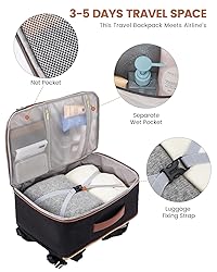 LOVEVOOK Travel Backpack for Women,50L Carry On