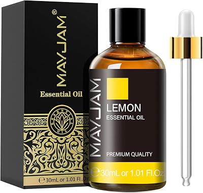 MAYJAM Lemon Essential Oils 30ML for Diffuser Humidifier DIY Home Wardrobes