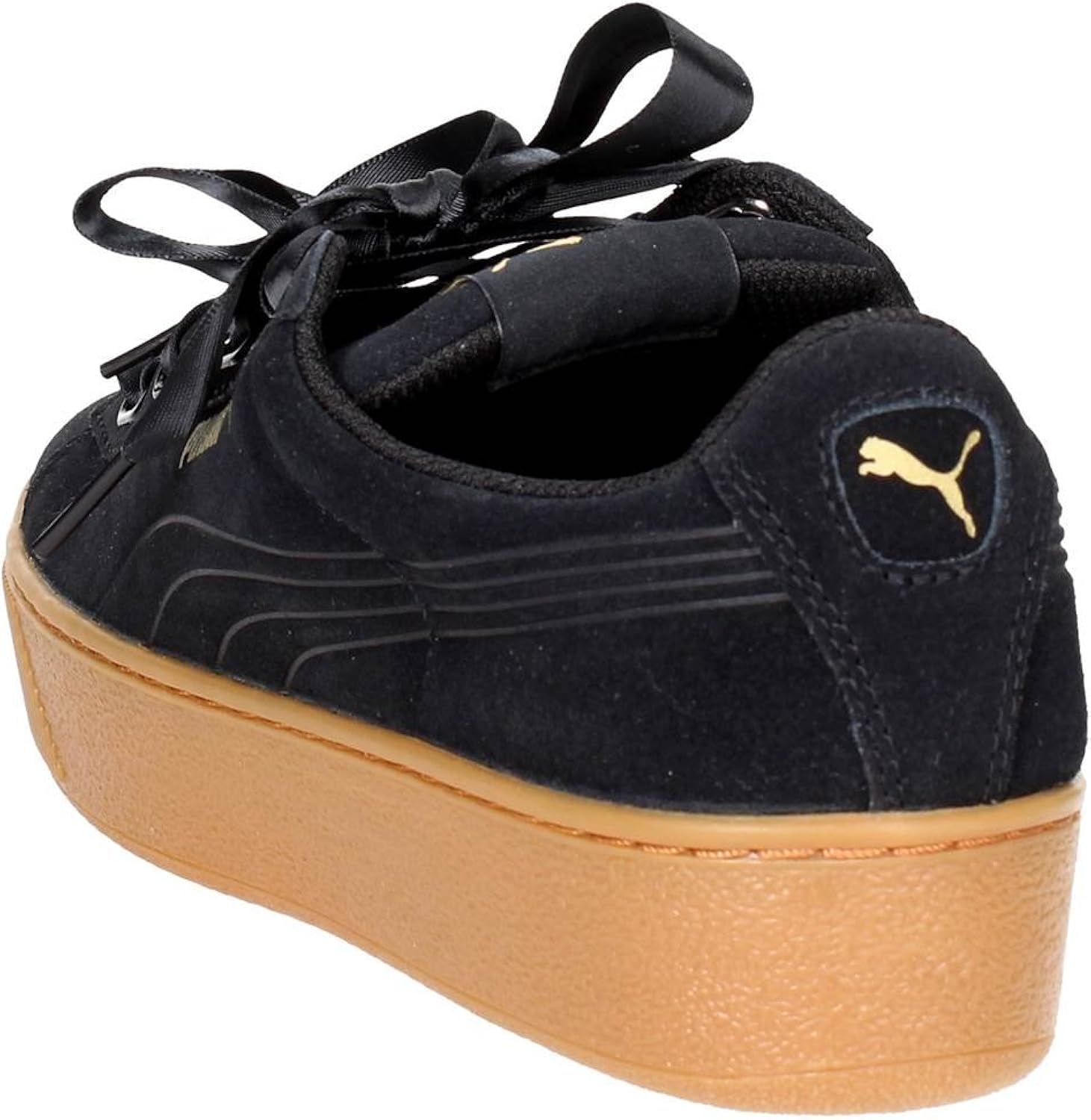 puma vikky platform ribbon black