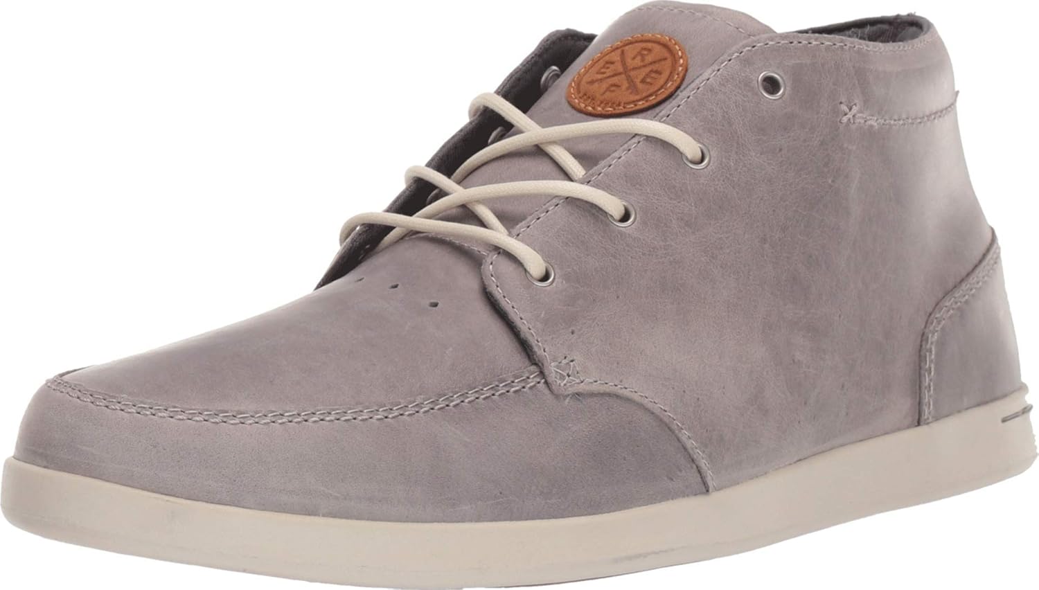 reef spiniker mid nb leather shoe