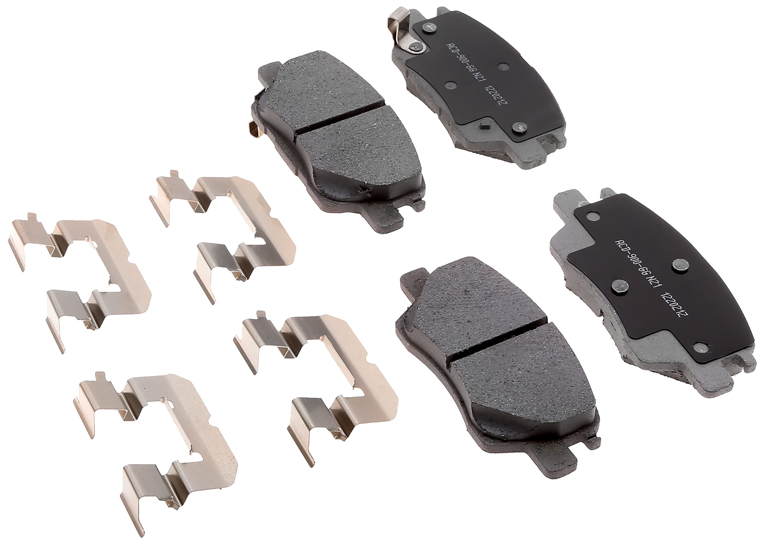 Photo 1 of ACDelco Silver 14D1844CHF1 Ceramic Front Disc Brake Pad Set