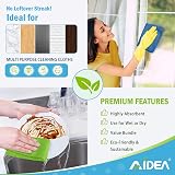 AIDEA Microfibre Cloth Pack of 100 30 x 30 cm Reusable Skincare Kitchen Car view 5