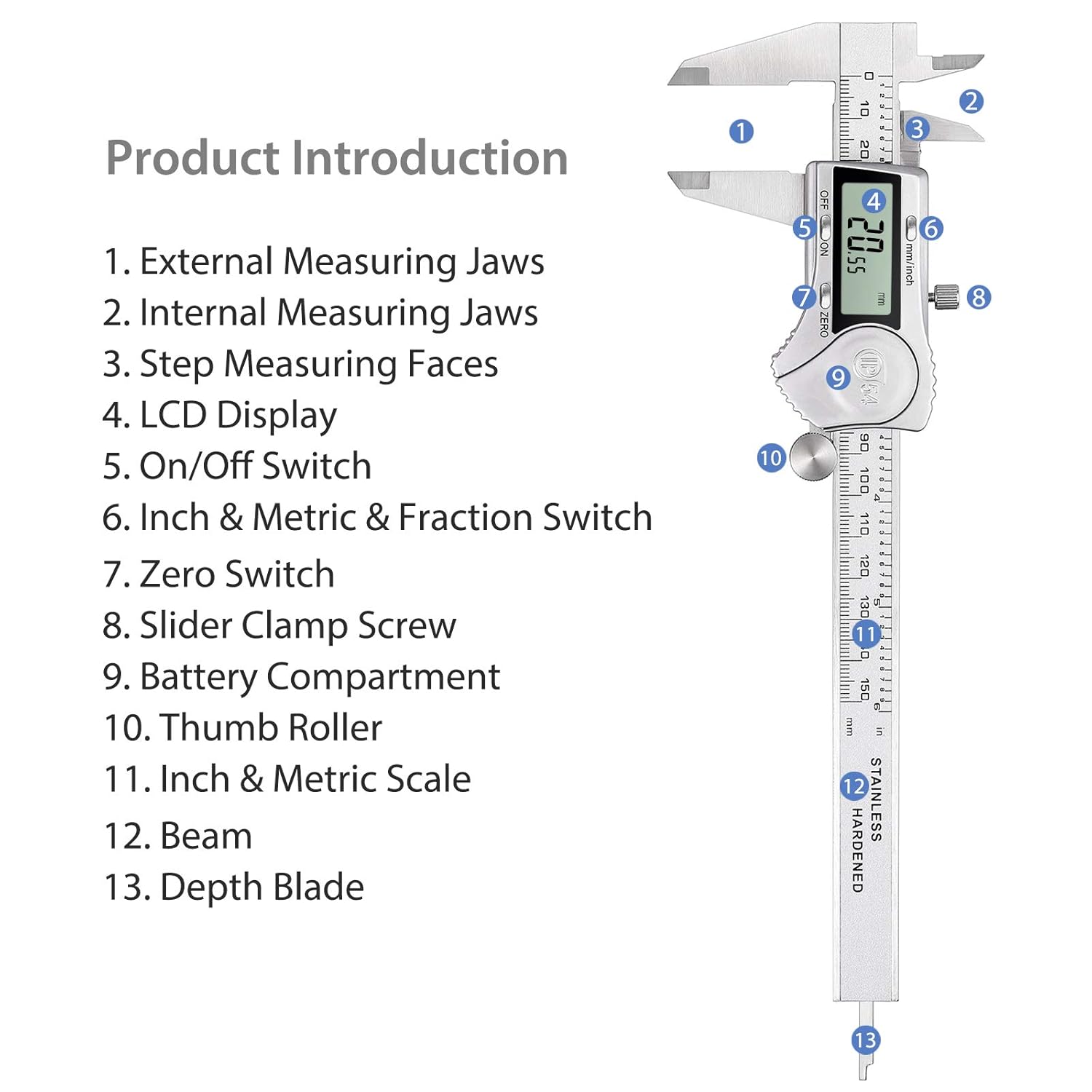 Set Spessimetro 16 Lame - Misurazione Metricà E Imperiale, Acciaio Al Carbonio, Per Meccanica (0.05-1.0mm) - Foto 3