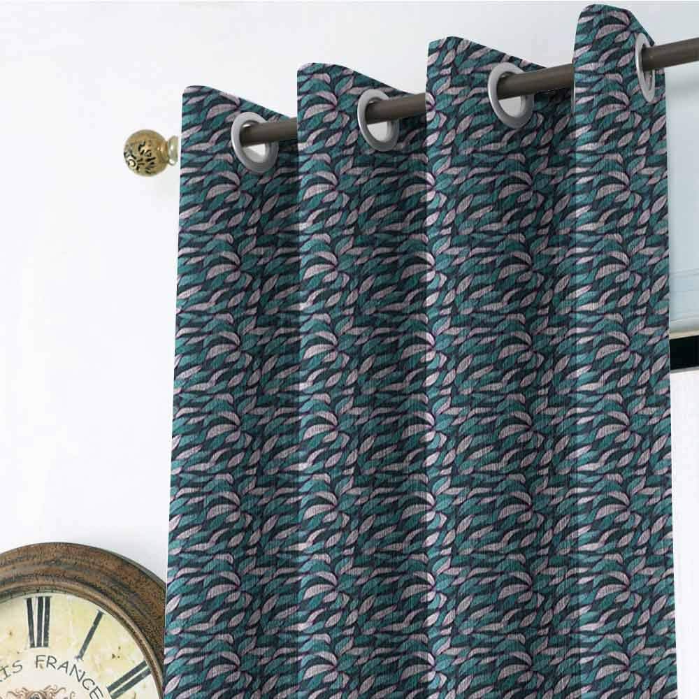 Cortina de arandelas para exteriores abstracta para cortinas de patio