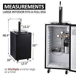Aplanooie Beer Kegerator, Single Tap Draft Draft