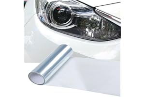 EOHMAK Car Light Film Sticker, Transparent, 30x100CM, PVC, Waterproof, Crystal Bubble Pattern, Outdoor Use, Custom Style, Single Use, Rectangular Shape, Car Light Film