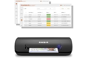 Ambir Technology DS687-AS Duplex A6 ID Card Scanner withAmbirScan