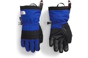 THE NORTH FACE Kids' Montana Insulated Ski Glove | Touchscreen Compatible, Water & Wind Resistant, Fleece Lined, Pairing Clip