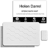 Holen Darrel Stone Bath Mat Diatomaite Earth Shower