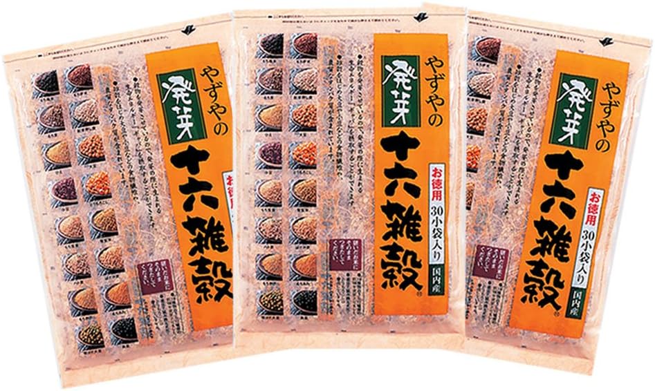 Yazuya of germination sixteen millet (family size) 25gX30 X3 pieces pouch