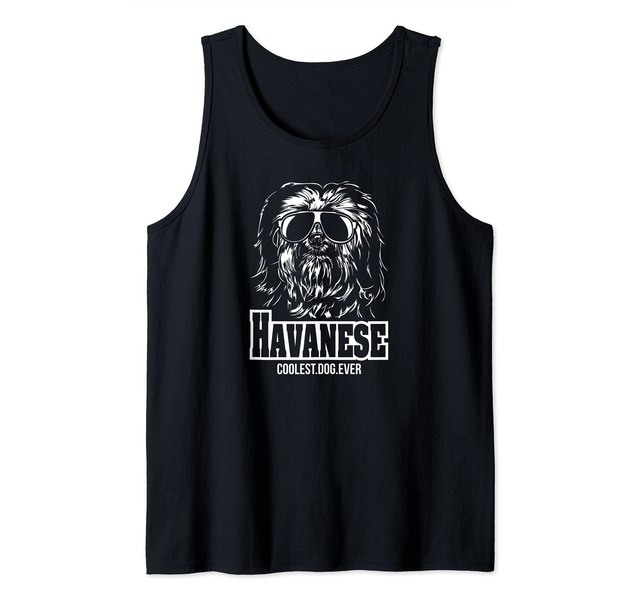 Funny Proud Havanese coolest dog ever dog saying Tank Top