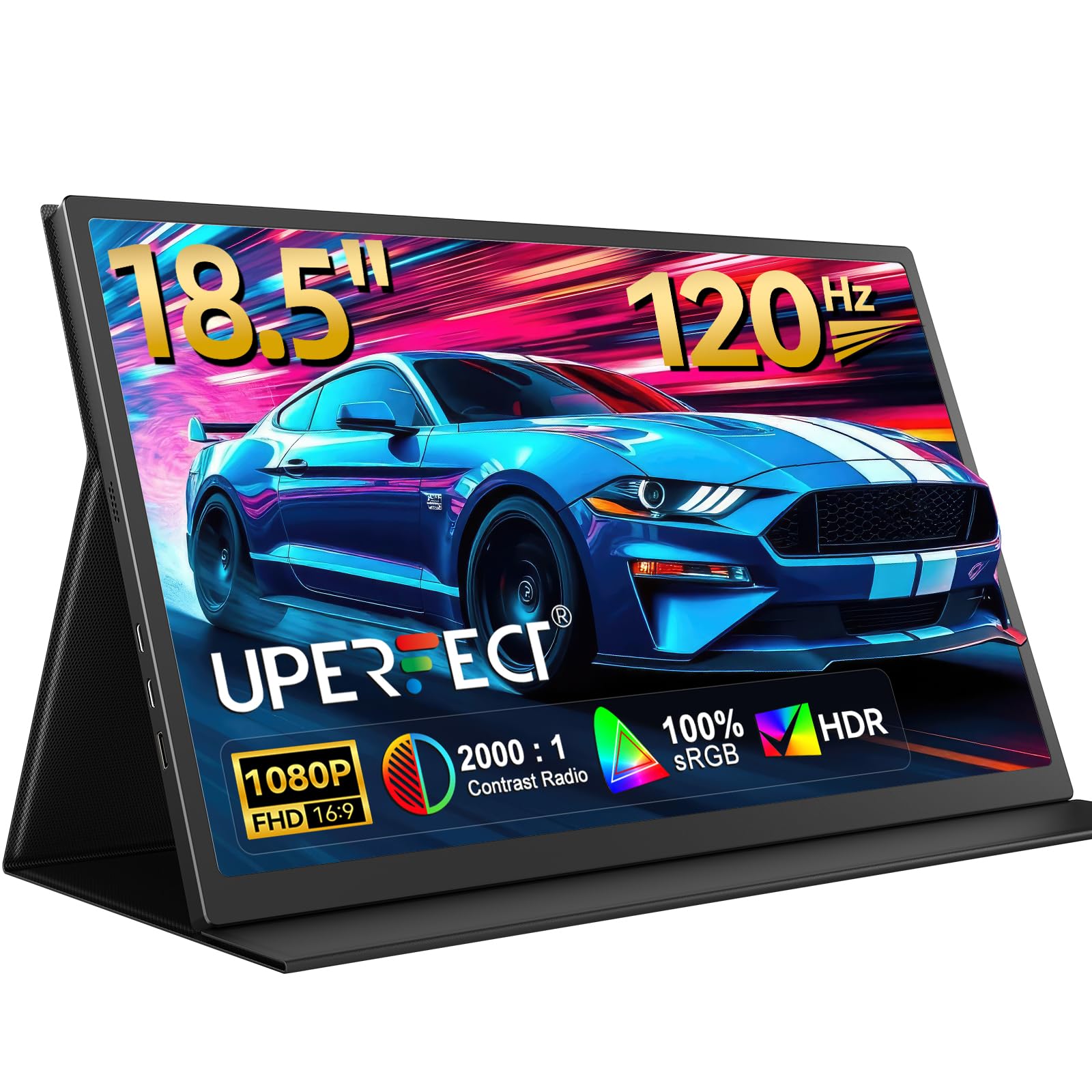 UPERFECT Portable Monitor 18.5 inch 120Hz 100% sRGB