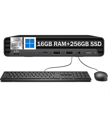 Amazon.com: HP EliteDesk 800 G6 Mini Computer Desktop PC, Intel