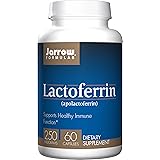 Jarrow Formulas Lactoferrin, Supports Healthy Immune Function*, 250 mg, 60 Capsules
