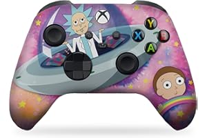 DreamController Schwifty Ricky & Morty Custom X-box Controller Wireless compatible with X-box One/X-box Series X/S Proudly Customized in USA with Permanent HYDRO-DIP Printing (NOT JUST A SKIN)