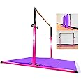 MARFULA 4FT/5FT Gymnastic Bar Set Gymnastics Horizontal Bar Gymnastics Kip Bar for Kids Home Use
