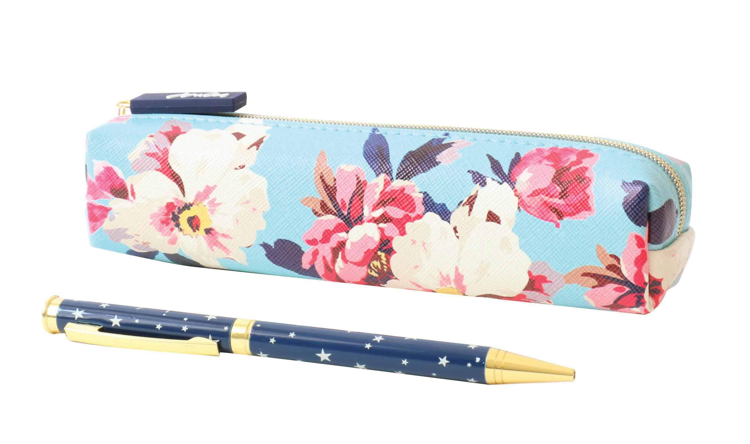 Joules Pouch and Womens Pen One Size Gold