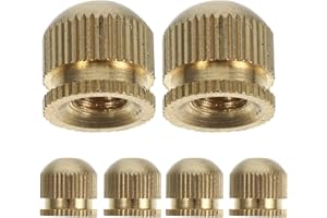 Beavorty M5 Screw Nuts and Caps Metal Set for Pendant Lamp Ceiling Light Fixture Hardware 6Pcs