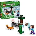LEGO Minecraft Steve’s Taiga Adventure Building Toy for Boys & Girls - Video Game Playset & Toy Figures for Kids, Ages 6 + - 