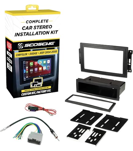 Amazon.com: Metra 95-6546B Double DIN Dash Kit with Harness +