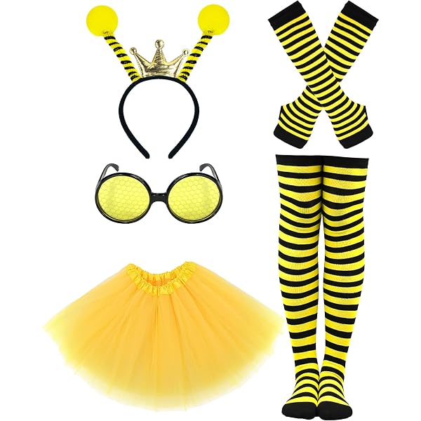 Amazon.com: Domkier Bee Costume Kit Bee Costume Accessories  display picture 1