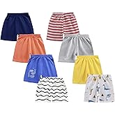 SHARELY SHEEP Toddler Baby Boy Shorts Summer Clothes Littler Kids Boys Short Pants with Elastic Waist Pull On Cotton Shorts