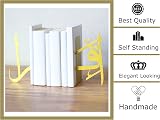 iwa concept Iqra Arabic Metal Bookend - Gold Islamic Decor view 3