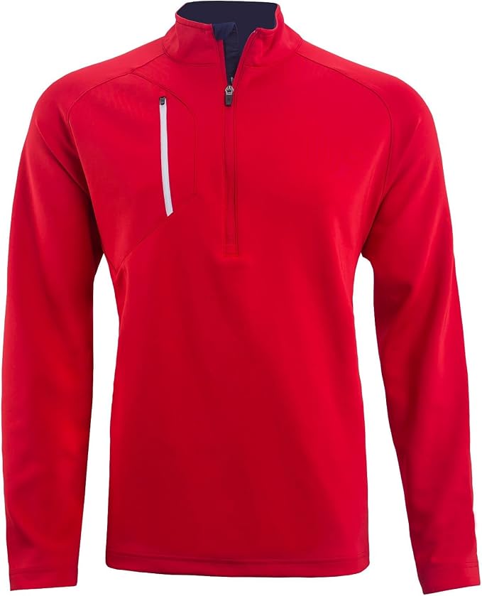 zero restriction quarter zip