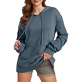 EVALESS Hoodies for Women Long Sleeve Patchwork Waffle Knit Drawstring Oversized Hooded Sweatshirt Tops Fashion 2025