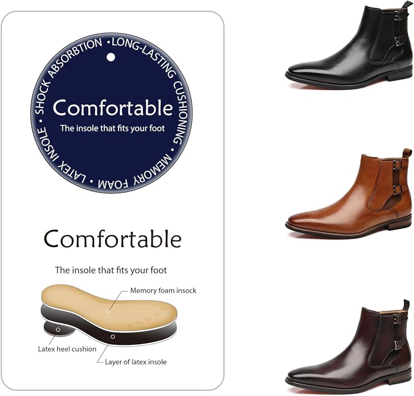 la milano mens dress boots