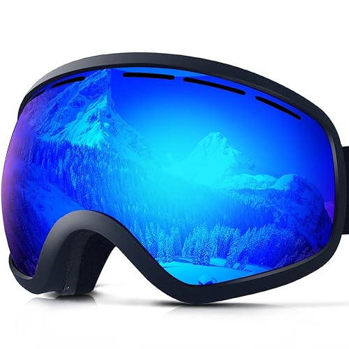 Supertrip Ski Goggles Over Glasses UV400 Antifog Skiing / Snowboard