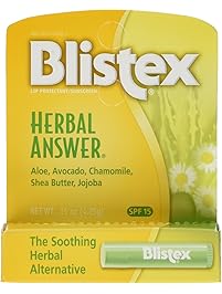 Blistex Herbal Answer Lip Protectant/Sunscreen, SPF 15.15-Ounce Tubes (Pack of 12)