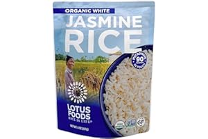 Lotus Foods, Organic White Jasmine Rice, 8 Ounce