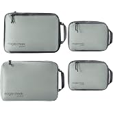 Eagle Creek Pack-It Isolate Carry-On Set, Storm Grey | Compact Compression Cube Set for Optimizing Luggage Space, Convenient Top Handle, Internal Storage Divider, Water-Resistant