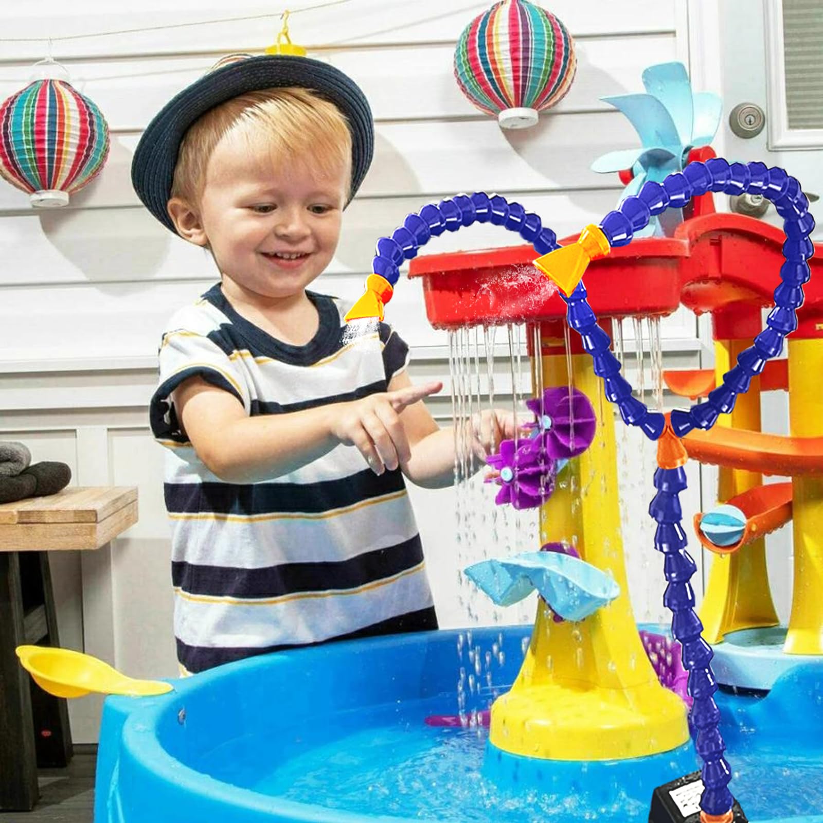 Two Way Water Table Pump - Kids Outdoor Fun Summer Game Toys