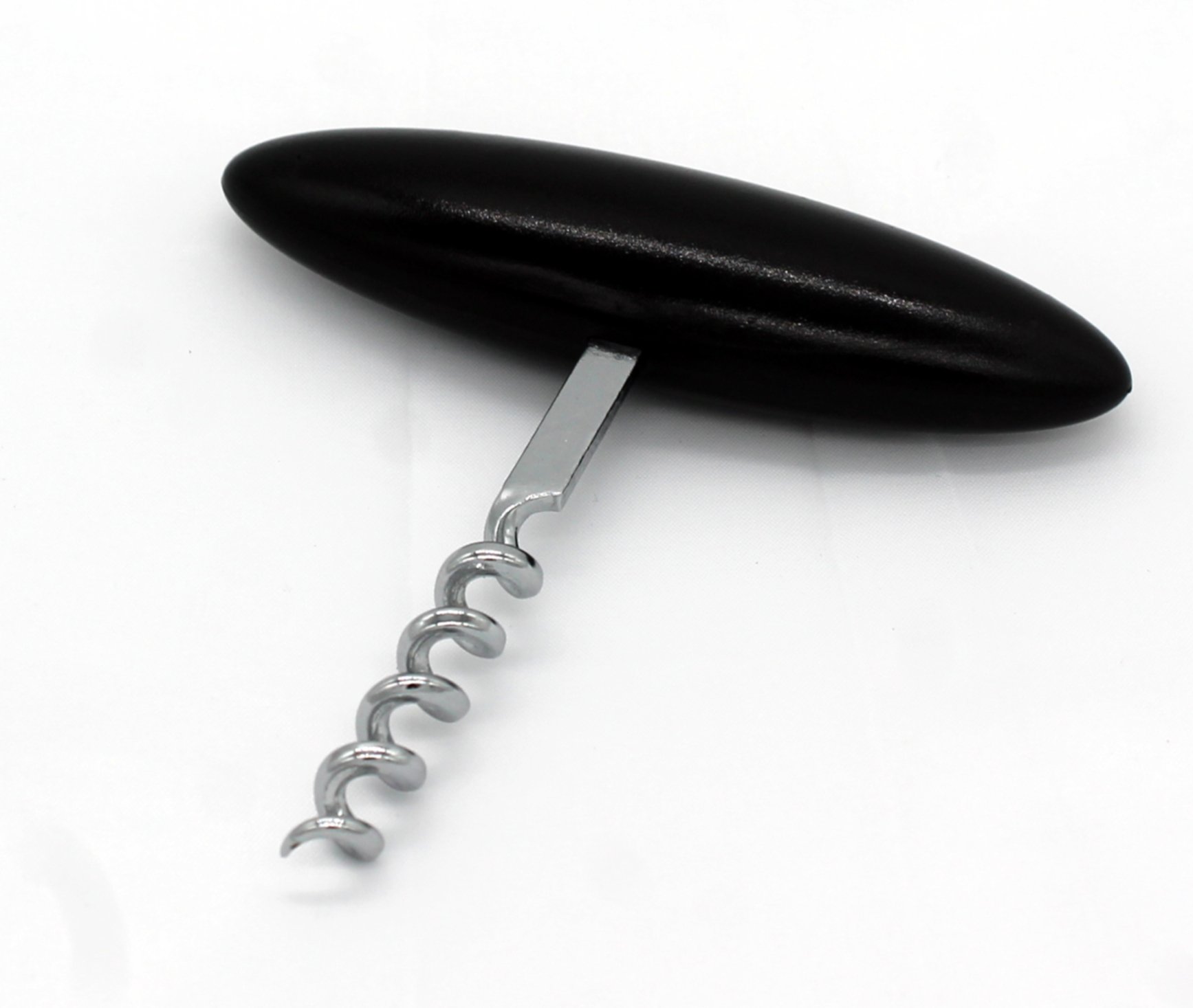 Fackelmann Corkscrew Woody of Wood/Metal, Stainless Steel, Brown, 11 x 8 x 5 cm