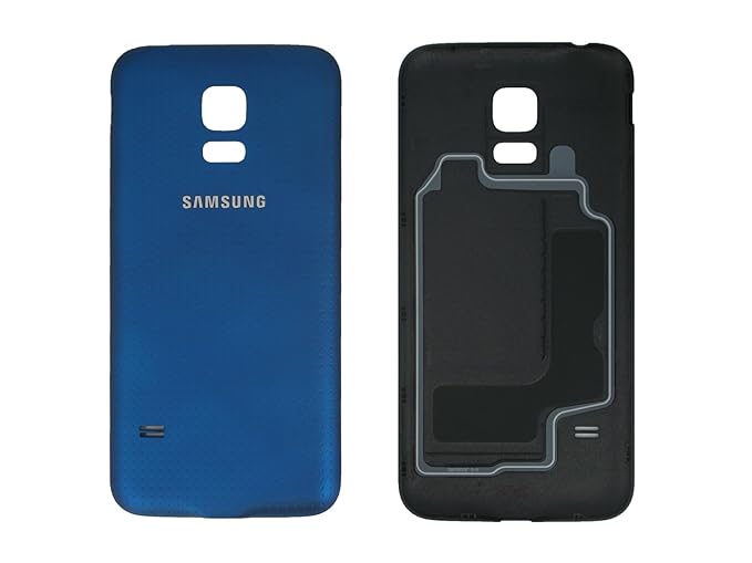 Samsung SM-G800F Galaxy S5 Mini Akkudeckel, Battery Cover, Blau, blue